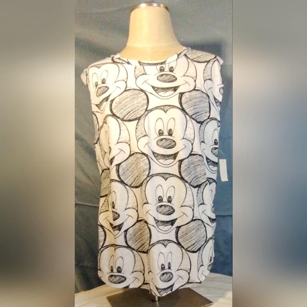 Disney Mickey mouse sleeveless tshirt
